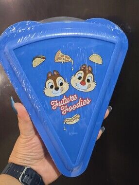 Disney Chip 'n' Dale "Future Foodies" Blue Snack Tray